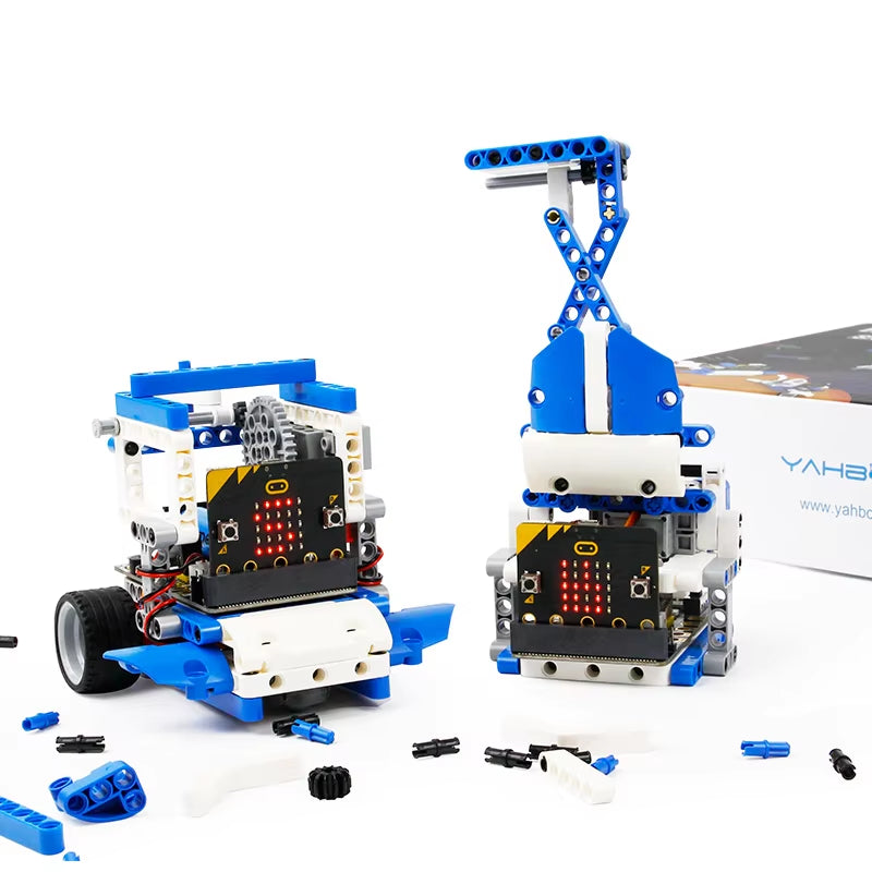 Building:Bit Super Kit 16-In-1 Programmable Building Block Kit Based on Micro:Bit Programming Projects for Children Gift