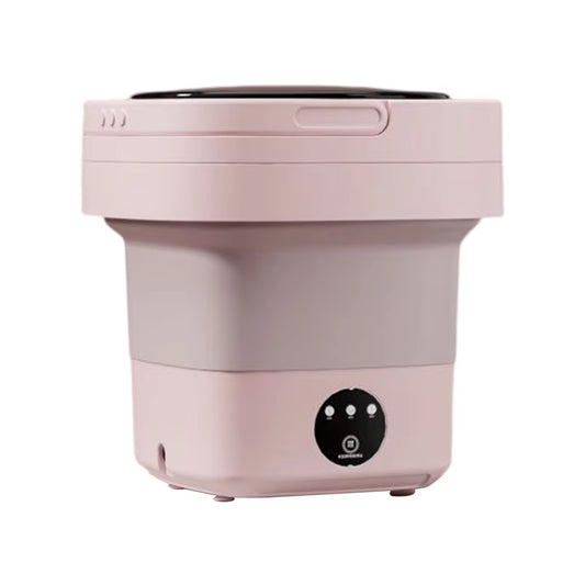 6.5/8L Foldable Washing Machine Portable Socks Underwear Panties Retractable Household Washing Machine 3 Model with Spinning Dry