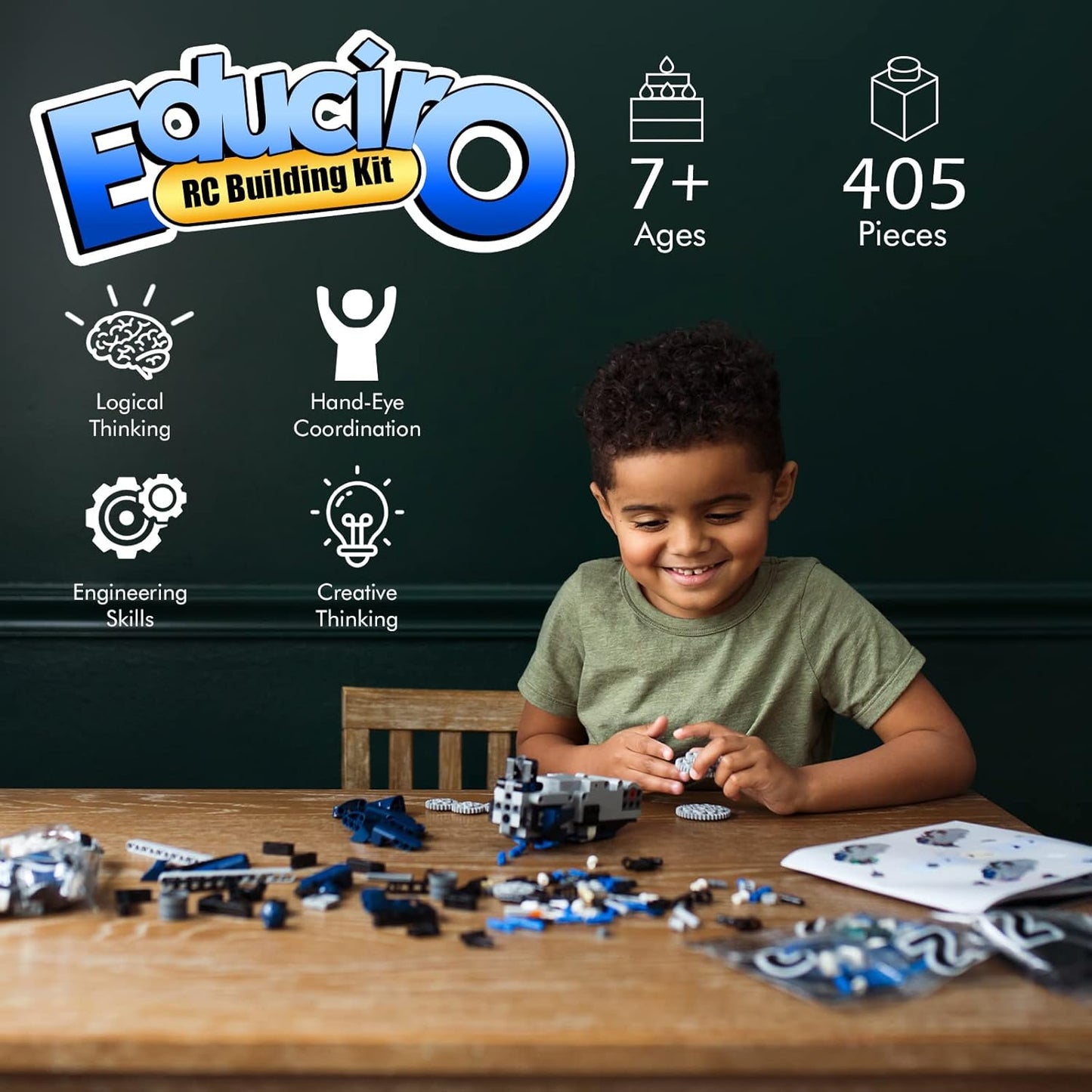 Educiro Robot Building Toys for Old Boys Girls, Gifts Stem Projects Robots for Kids Old