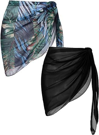 Ekouaer Beach Wrap Skirt